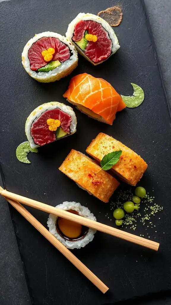 molecular sushi roll innovation
