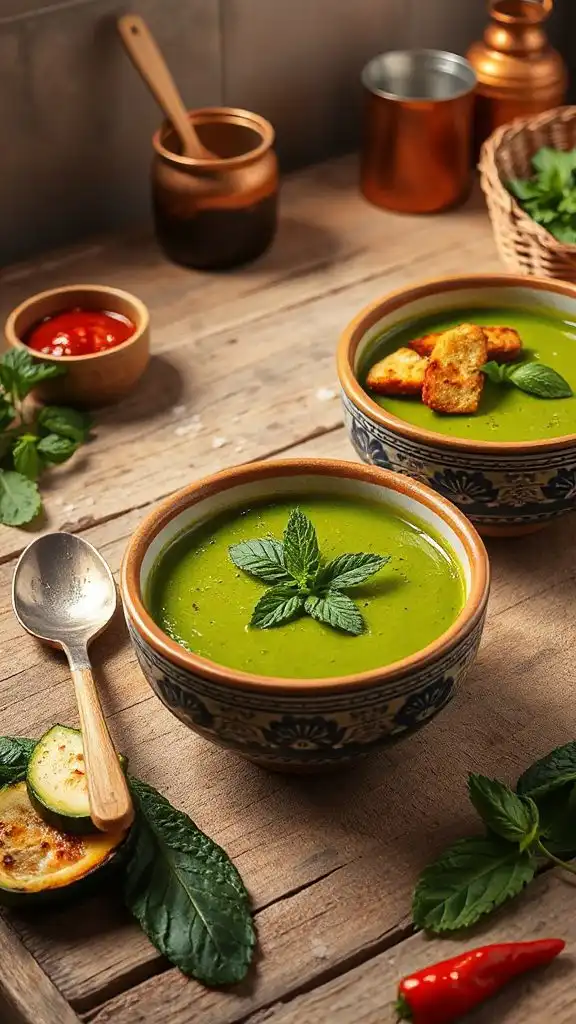 moroccan spiced vegetable soup
