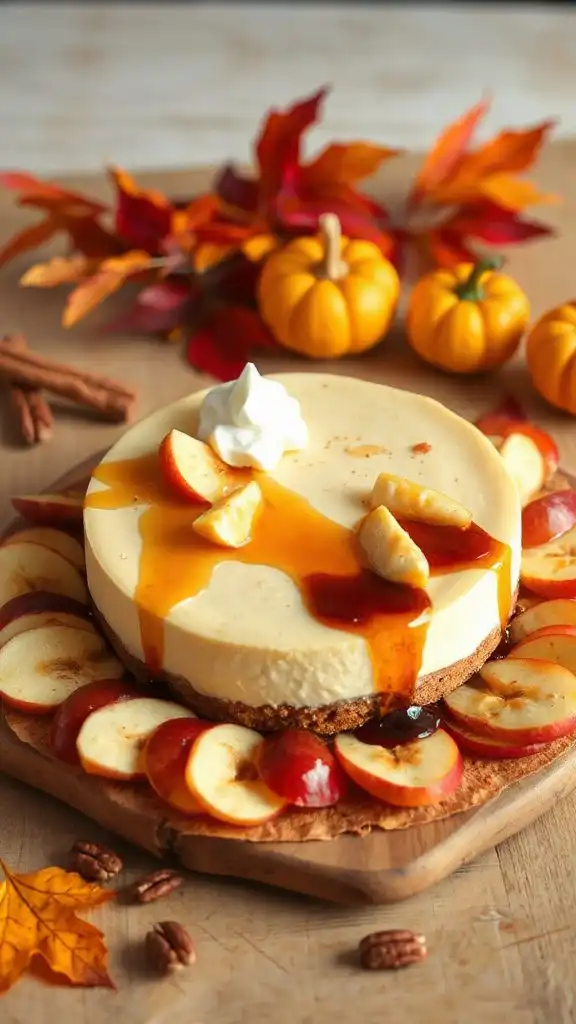 no bake apple cheesecake recipe