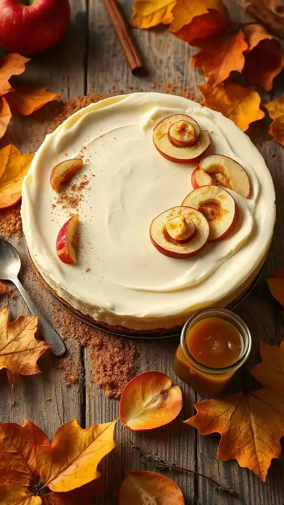 no bake apple cheesecake recipe