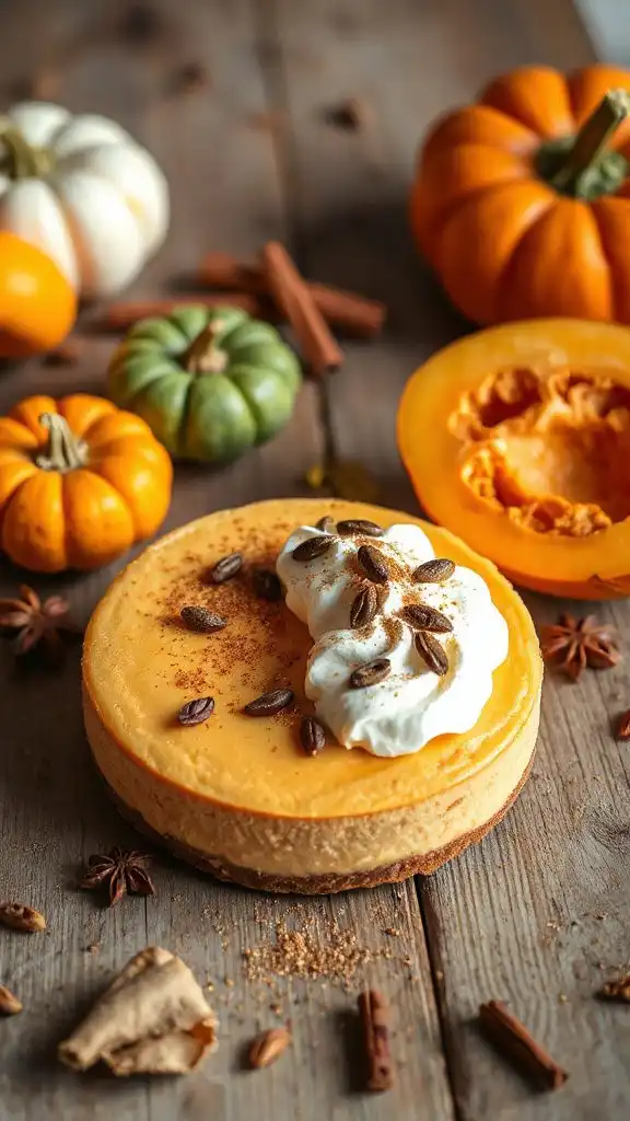 no bake pumpkin cheesecake delight