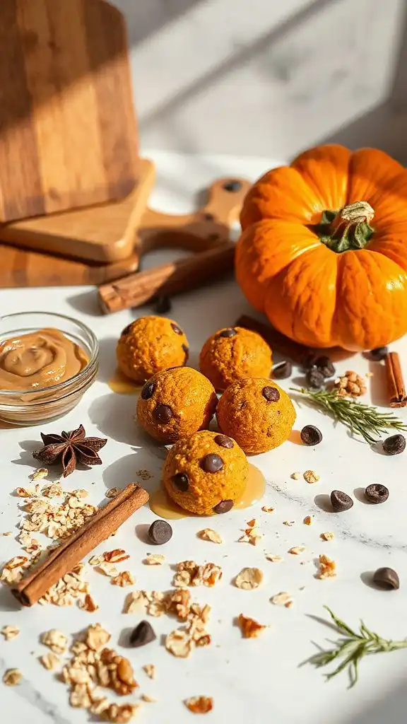 no bake pumpkin chocolate bites no bake pumpkin chocolate bites