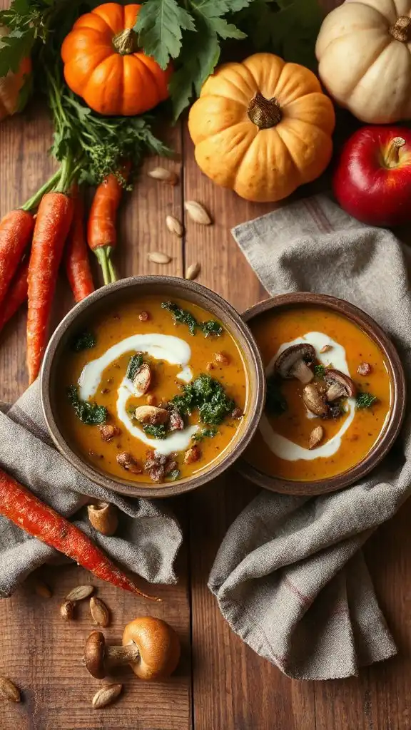nourishing autumn vegetable soup