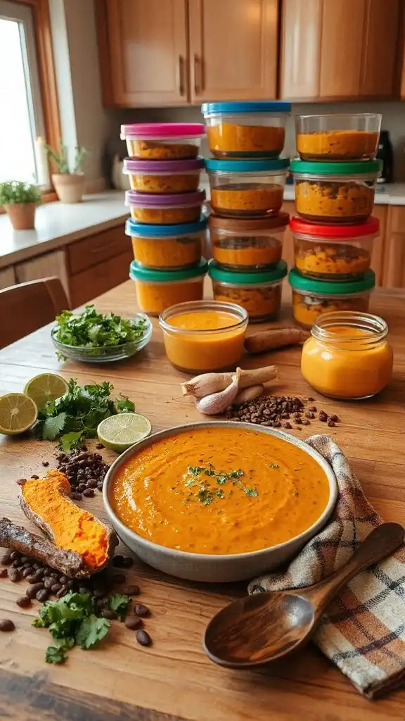 nourishing curried lentil soup
