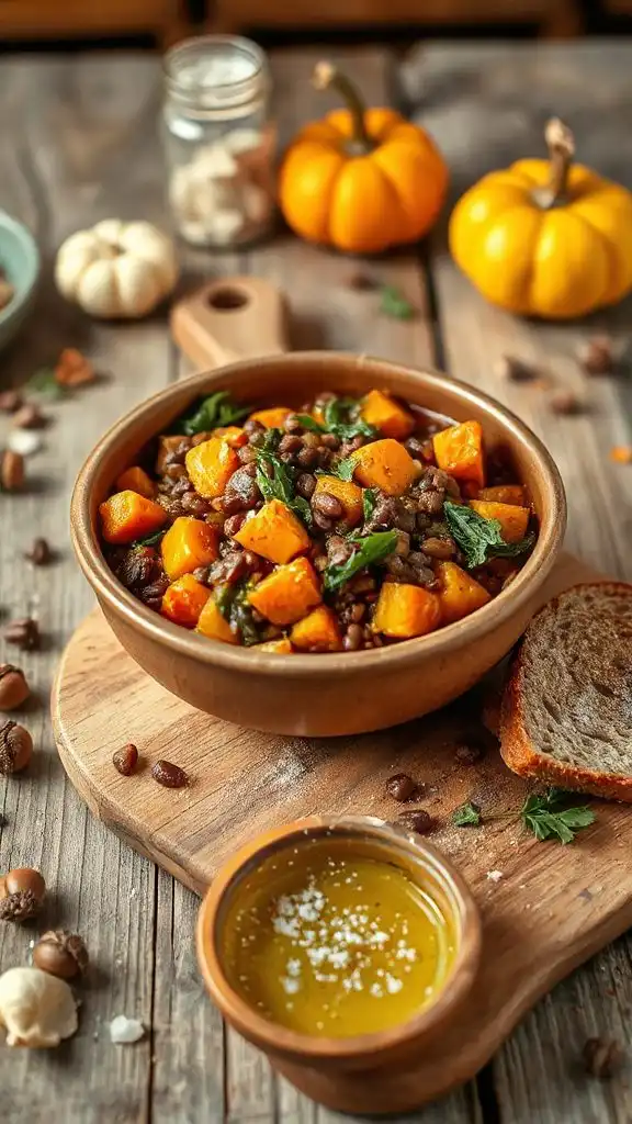 nourishing lentil sweet potato stew