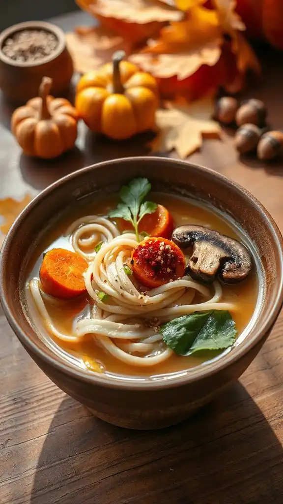 nourishing vegetable miso soup