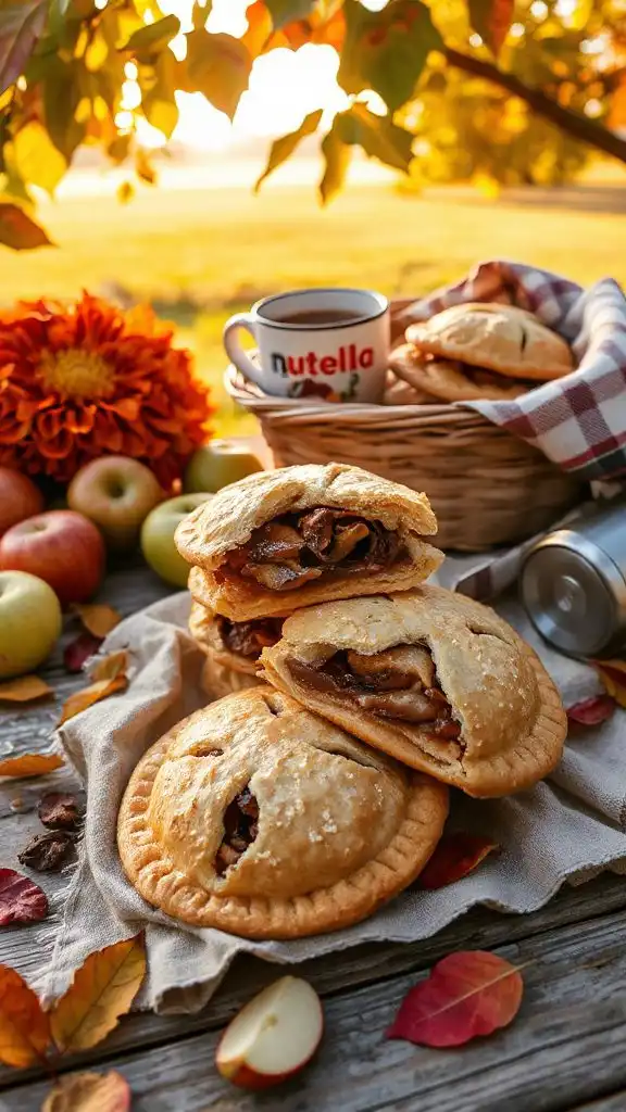 nutella apple hand pies