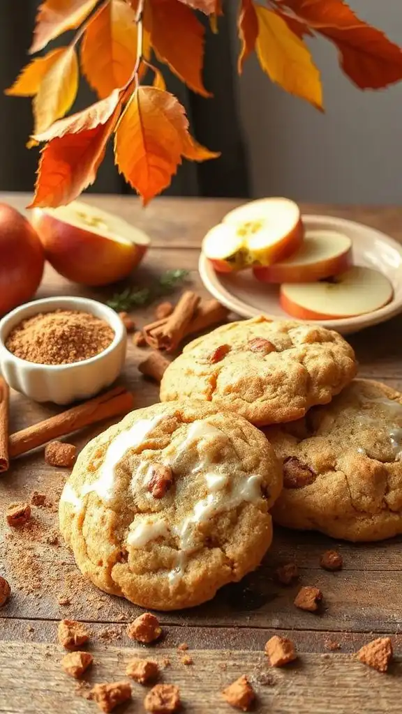 nutritious apple cinnamon cookies