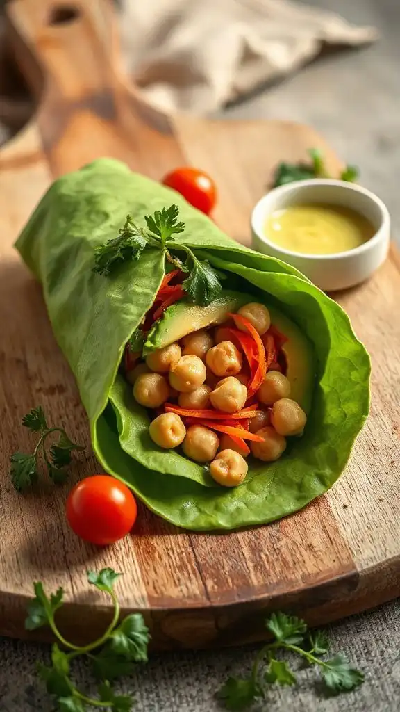 nutritious avocado chickpea wrap nutritious avocado chickpea wrap
