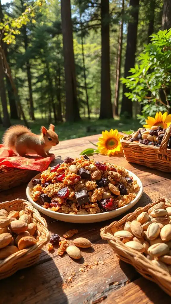 nutritious energy snack mix