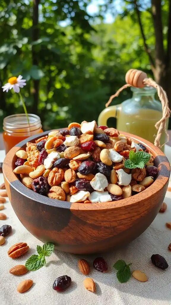 nutritious energy trail mix