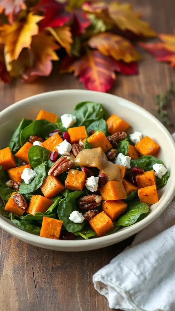nutritious fall salad recipe