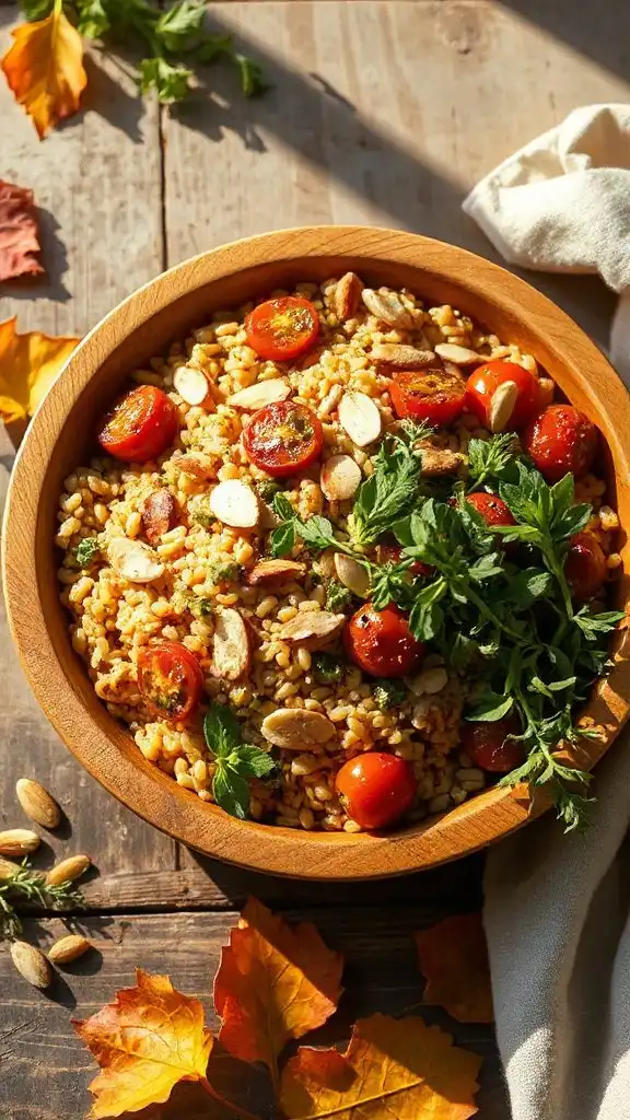 nutritious farro salad recipe
