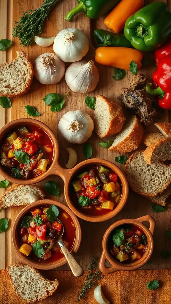 nutritious hearty vegetable soup