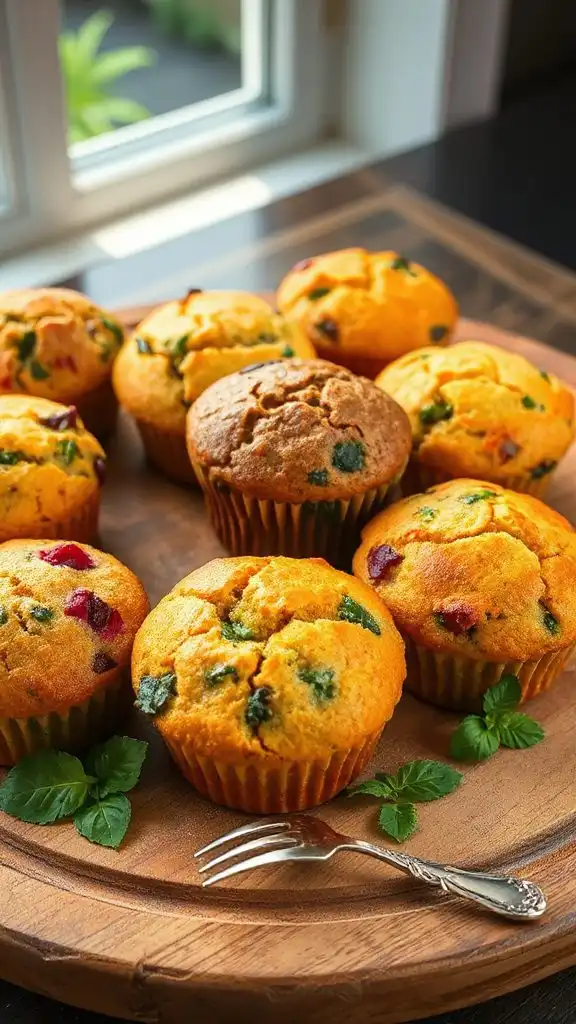nutritious hidden veggie muffins