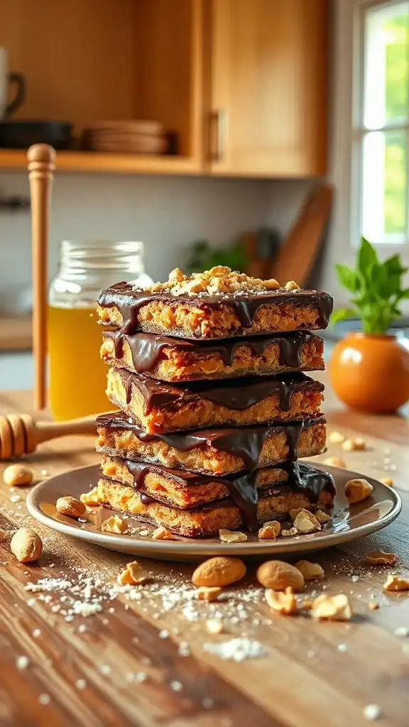 nutritious peanut butter bars
