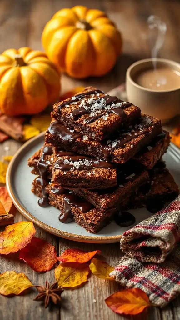 nutritious pumpkin oatmeal brownies