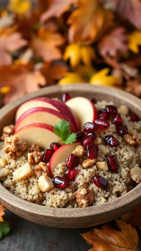 nutritious quinoa apple salad