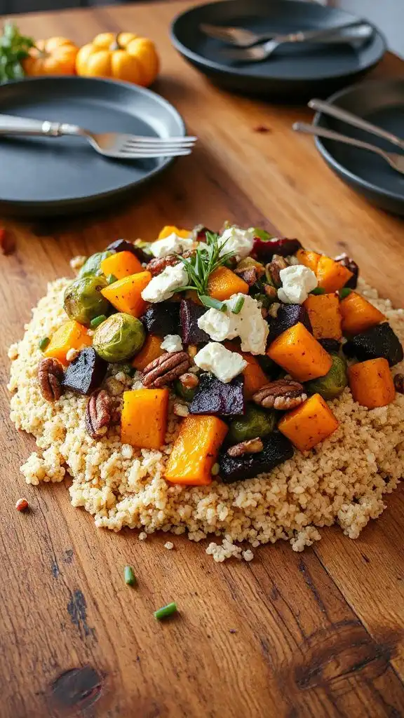 nutritious quinoa vegetable salad