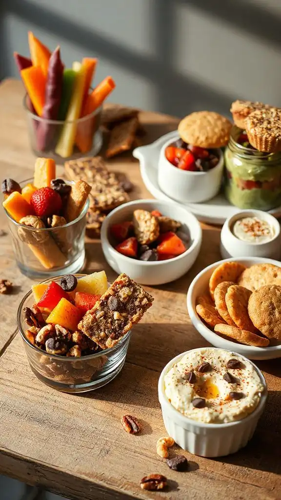 nutritious school snack ideas