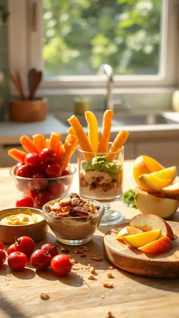 nutritious vegan school snacks