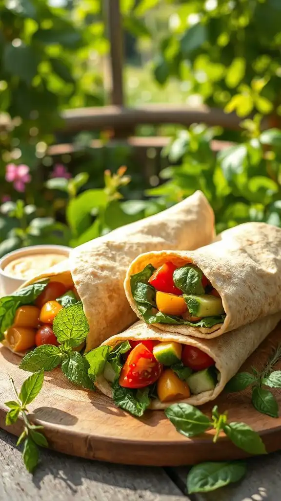 nutritious vegetable wrap recipe