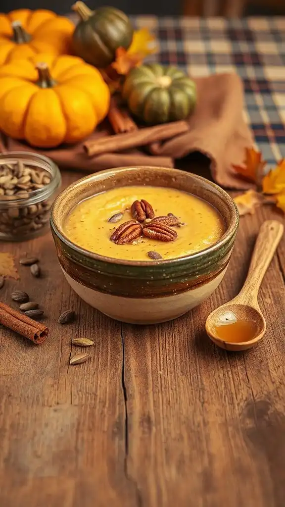 nutty pumpkin porridge recipe