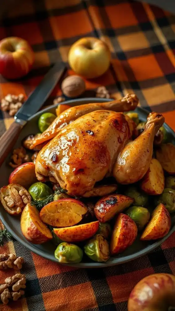 one pan chicken apple dish