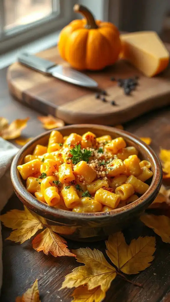 one pot creamy pumpkin mac
