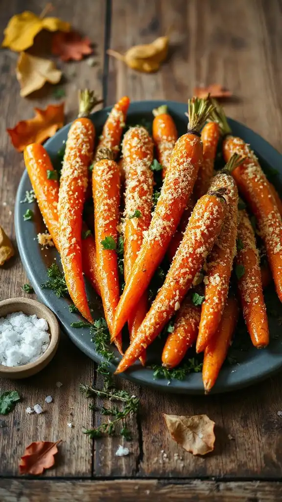 parmesan roasted carrot delight