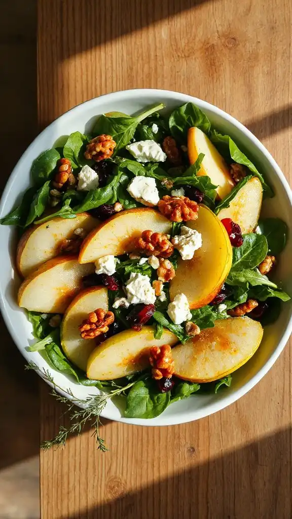 pear blue cheese salad