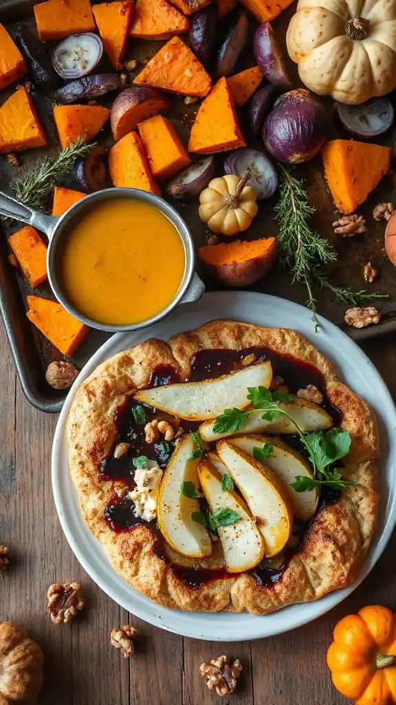 pear gorgonzola flatbread delight pear gorgonzola flatbread delight