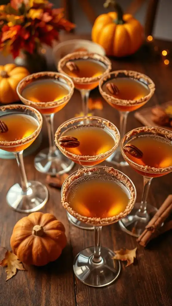 pecan pie flavored cocktails