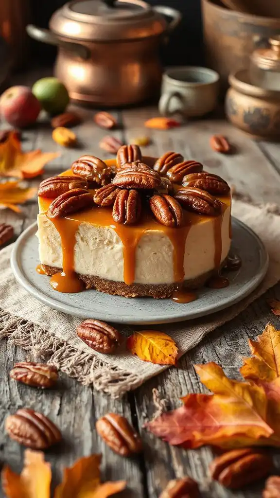 pecan praline cheesecake recipe