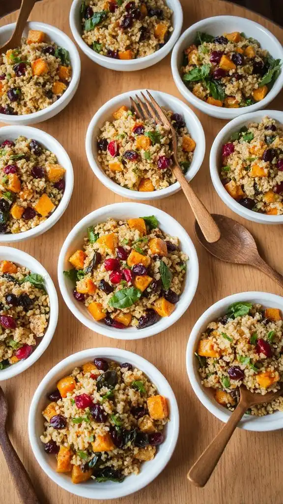 potluck friendly fall orzo salads