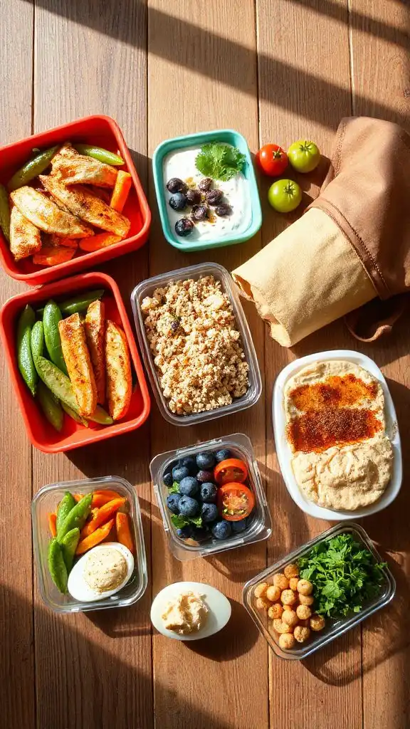 protein rich school lunches