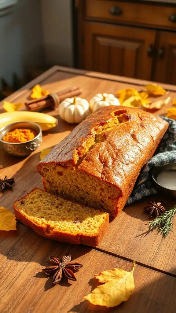 pumpkin and banana fusion