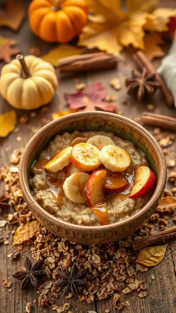 pumpkin banana oatmeal delight