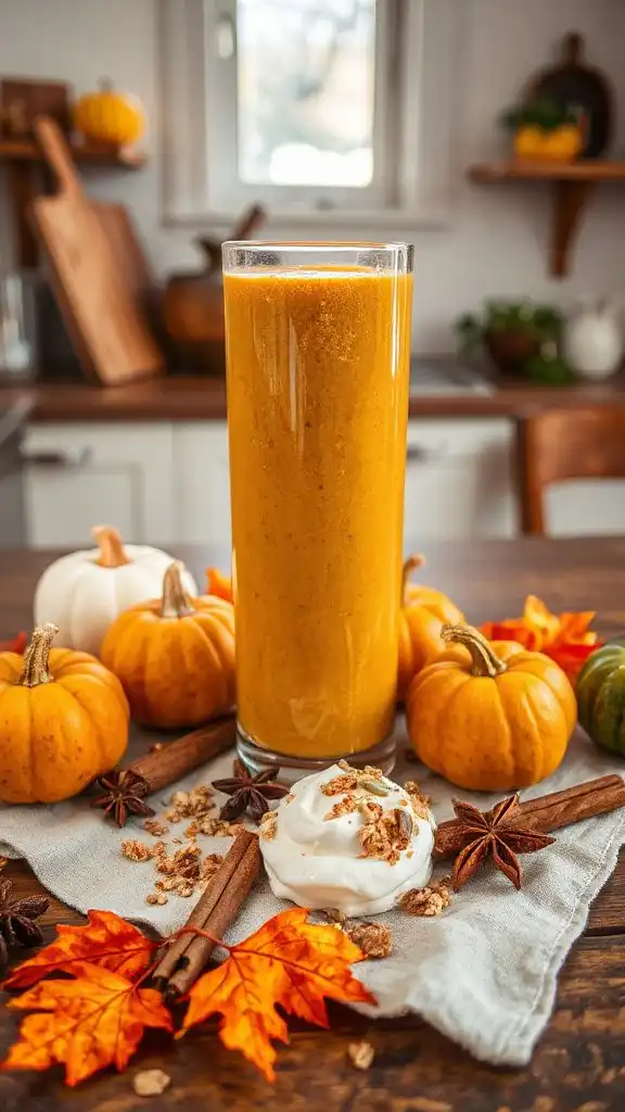 pumpkin chai smoothie recipe