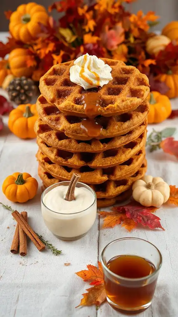 pumpkin chai waffles recipe