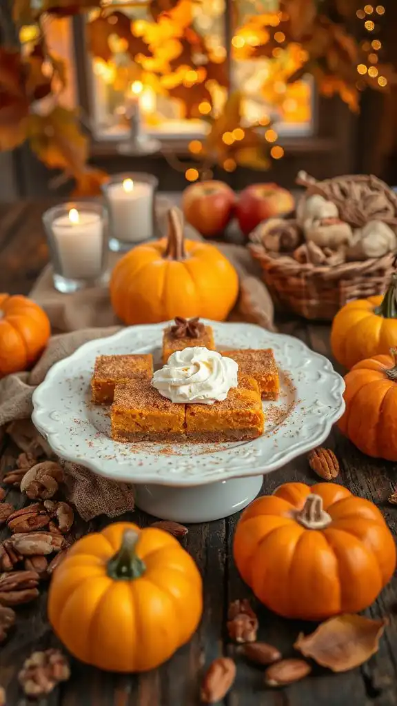 pumpkin cheesecake bar recipe