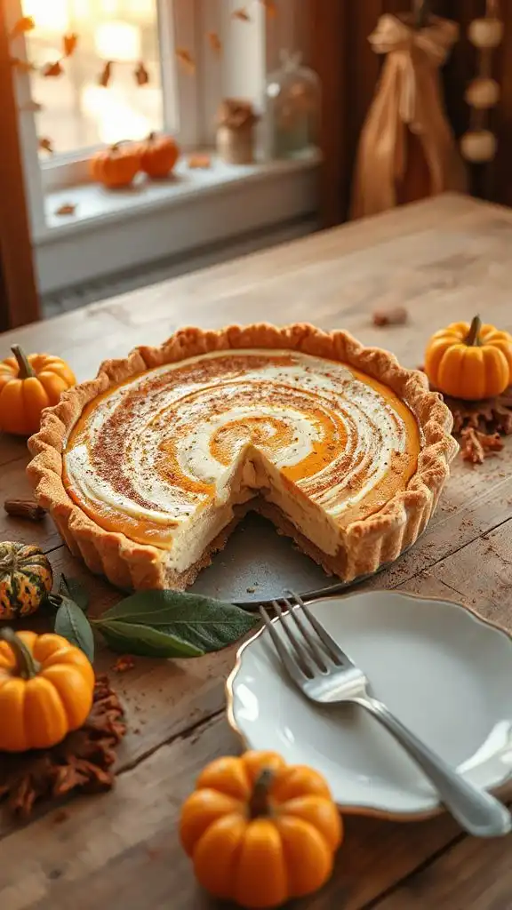 pumpkin cheesecake pie recipe
