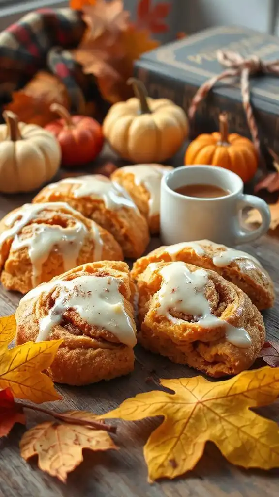 pumpkin cheesecake scones recipe