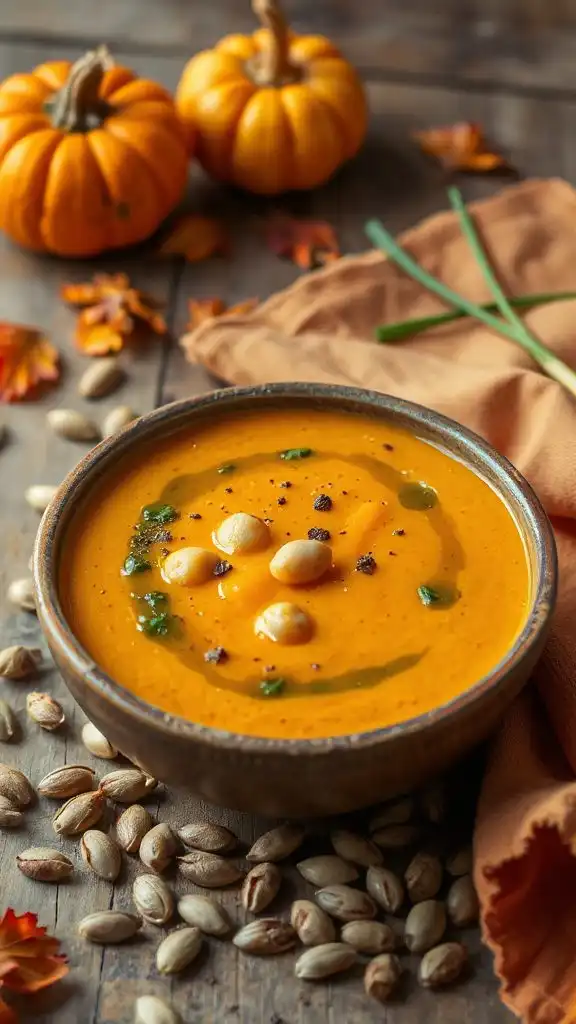 pumpkin chickpea autumn soup pumpkin chickpea autumn soup