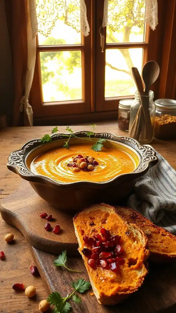 pumpkin chickpea curry soup pumpkin chickpea curry soup
