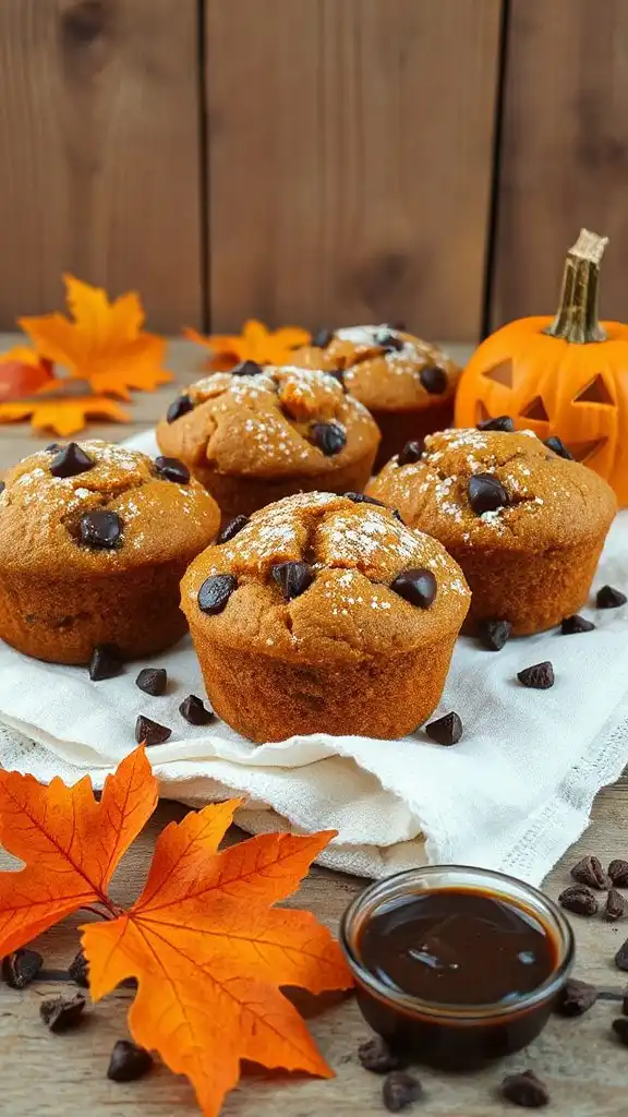 pumpkin chocolate muffin recipe