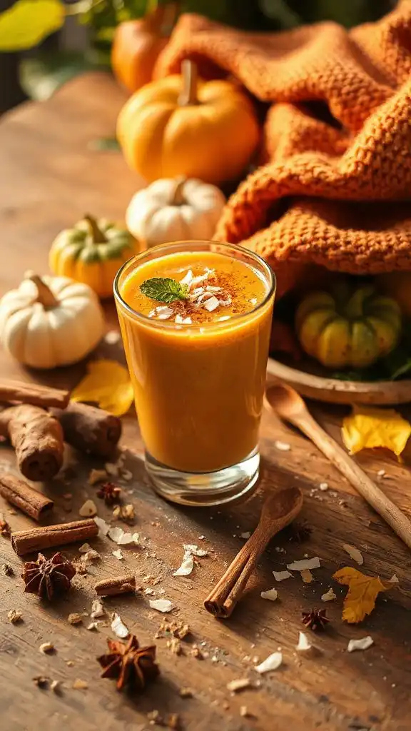 pumpkin coconut smoothie recipe