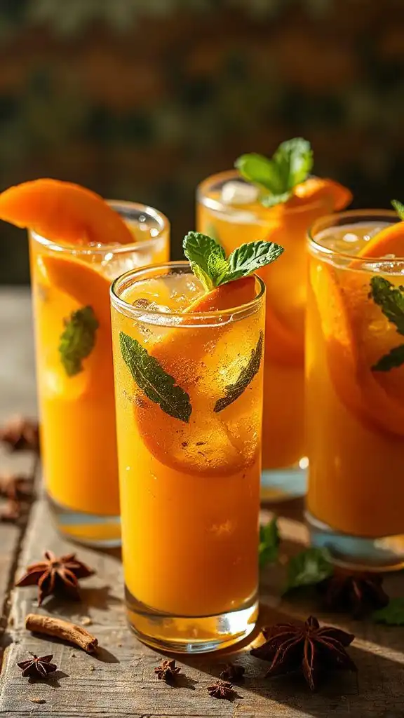 pumpkin fenugreek spiced cocktail