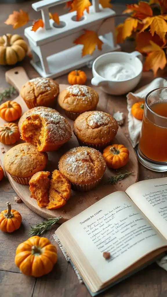 pumpkin muffins recipe ingredients