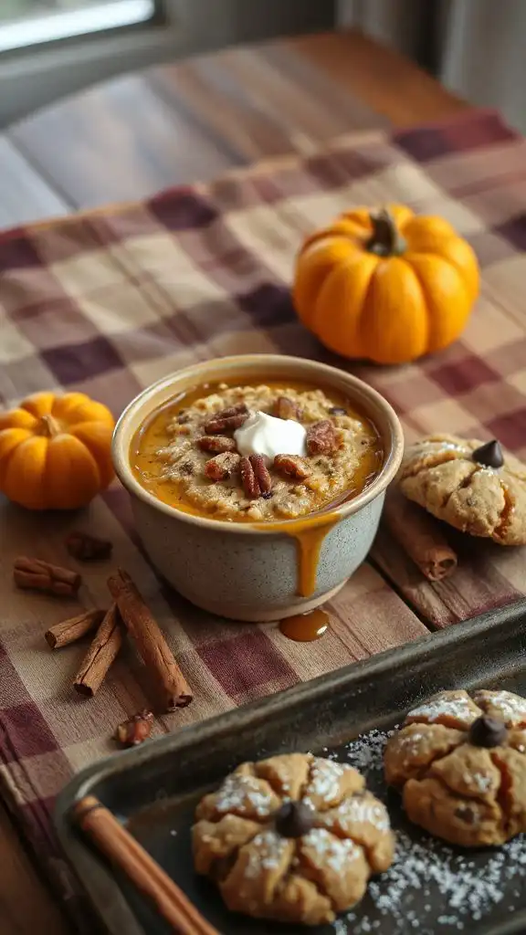 pumpkin oatmeal cookie recipe
